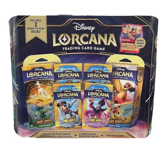 Disney Other - Disney Lorcana Trading Card Game Set
